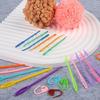 Large Eye Needle Embroidery Bent Needle Crochet Hooks and Knitting Mark