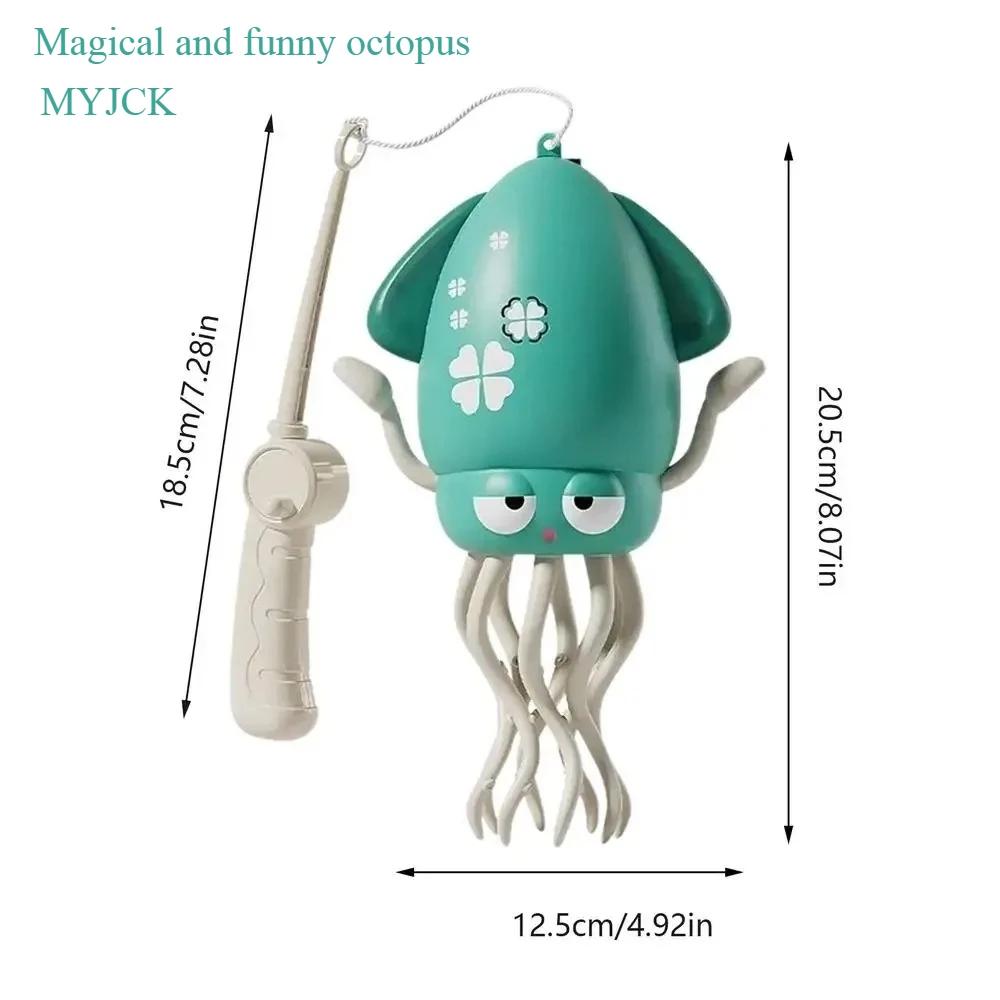 Non-Toxic Electronic Pet Toys Dancing Octopus Kid Cartoon Interactive Development Moving Education Toddler Toy Gift Creative Kids Gift