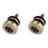 2Pcs Guitar Screw End Pin Mushroom Head Guitar Strap Lock Guitar Fixator Adjustable Metal Musical Instruments Accessories