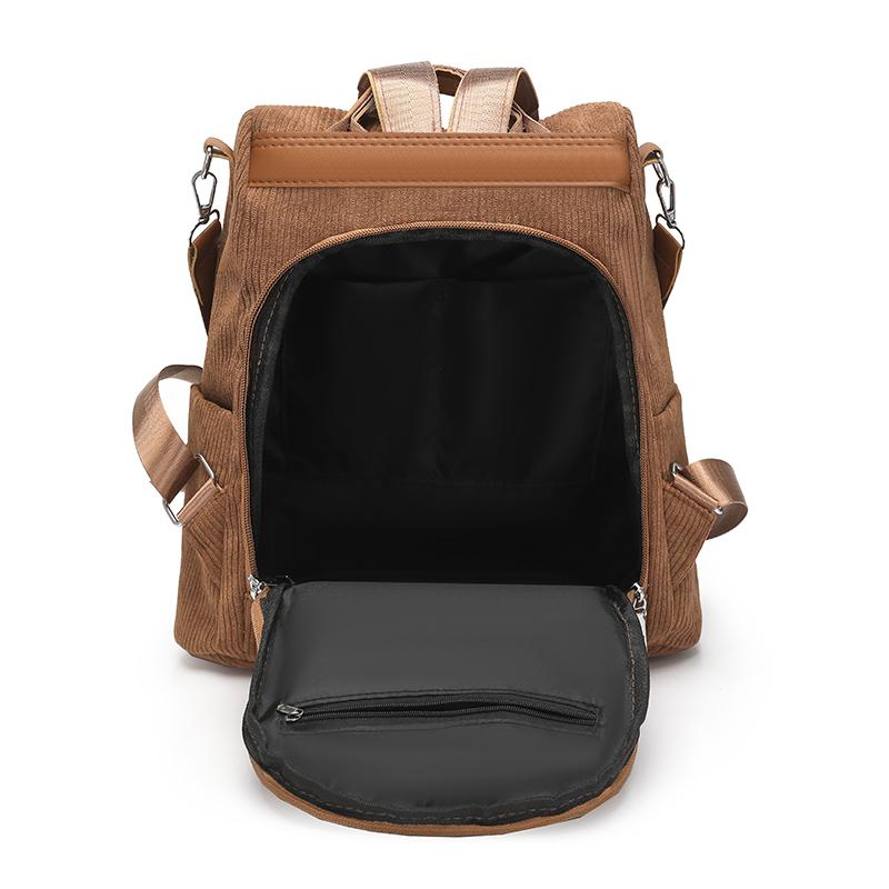 Cordrucksack Schultasche für Studenten Outdoor Rucksack mit großer Kapazität