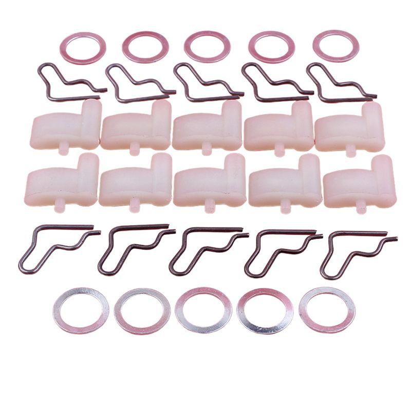 ABIY Kit Includes 10Pcs Starter Pawl Dog Spring Washer For Stihl FC55 FS38 FS45 FS46 FS55 BG55 BG85 BG65 TS400 HL45 Trimmer Part
