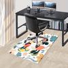 Office Rug Mickey Mouse, Minnie Mouse theme 3D Printed Anti-Slip Rug-Machine Washable for Living Room