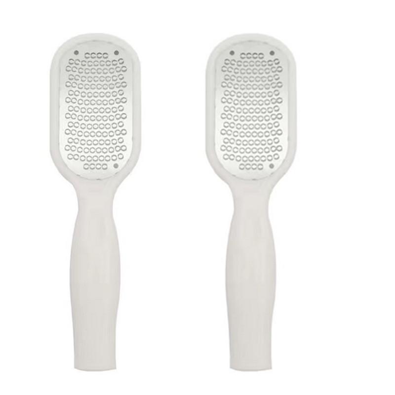 1/2/3PCS Black Professional Foot File Rasp Heel Grater Hard Dead Skin Callus Remover Stainless Steel Pedicure Foot Care Tools