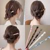 UXSL Women Elegant Acetate Leopard Simple Hair Sticks Lady Quickly Hair Holder Vintage Headband Hairpin Fashion Hair Accessories
