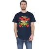 Sesame Street Unisex Adult Merry And Bright Elmo T-Shirt