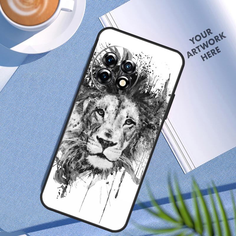 Ferocious Lion Case For OnePlus Nord CE 5 3 4 Lite N20 N30 OnePlus 15 13 12 11 10T 13T 13R 8 9 10 Pro Cover