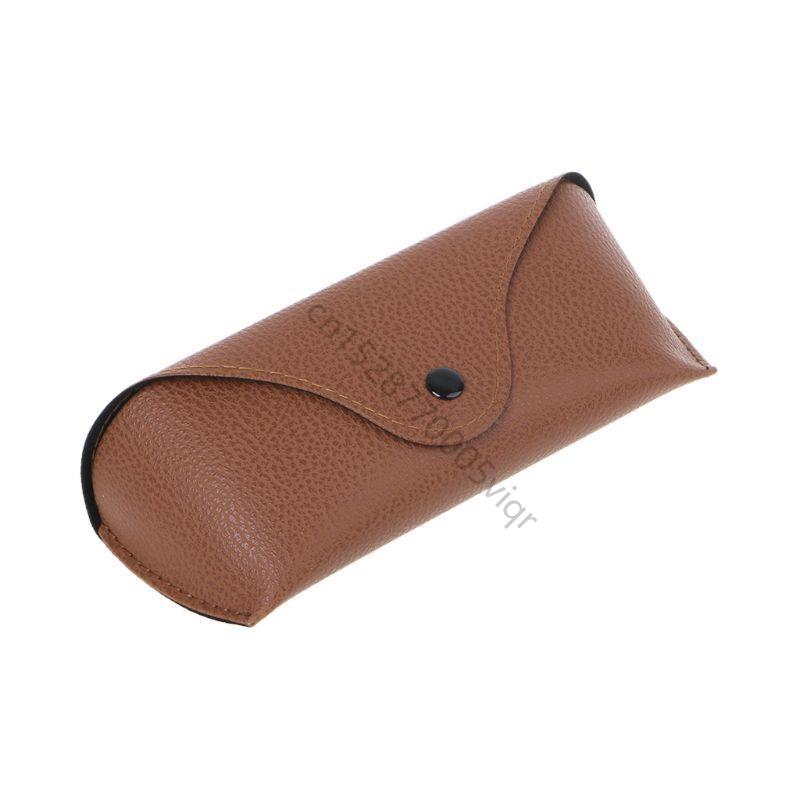Durable Leather Eye Glasses Sunglasses for Shell Hard for Case Protector Box Pou AXYD