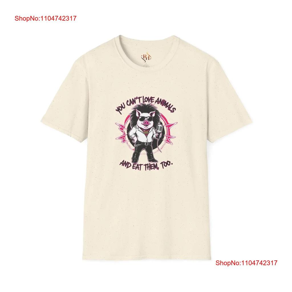 Animal Lovers Activist T Shirt Softstyle Vegan Pride Vintage Washed Casual Homme Breathable Slightly Unisex Graphic
