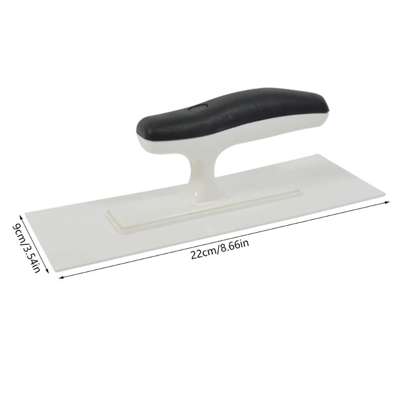Efficient Handle Spatula Plastering Trowel Easy To Use Tool for Artistic Paint Mud Board Comfortable, Smooth Results