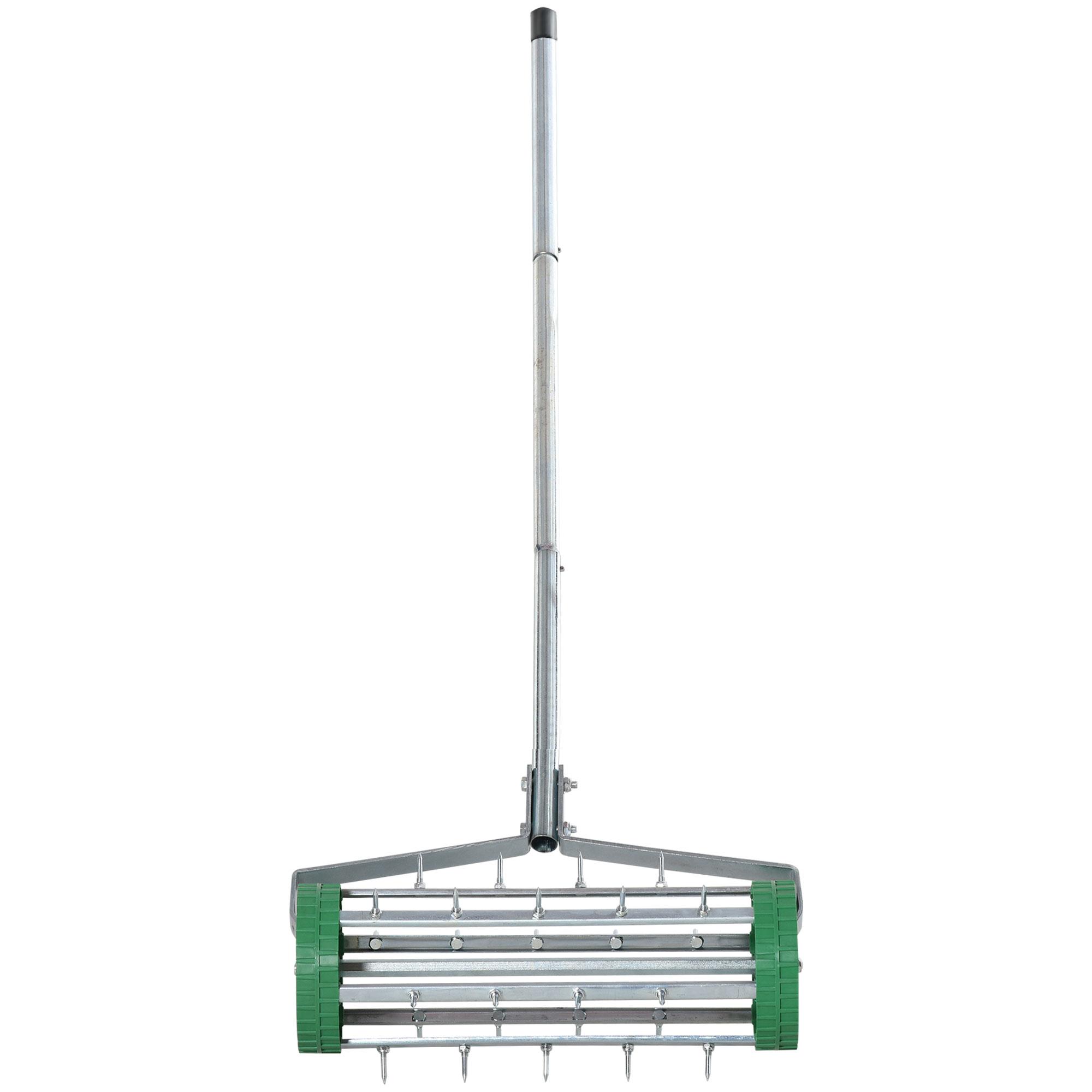 Garden Rolling Lawn Aerator Heavy Duty