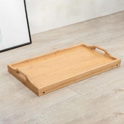 New Folding Table Bamboo Mini Dining-table Multifunction Breakfast Dessert Tray Living Room