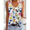 Women’s Trendy Exquisite Printed Fashion Sleeveless Tank Top