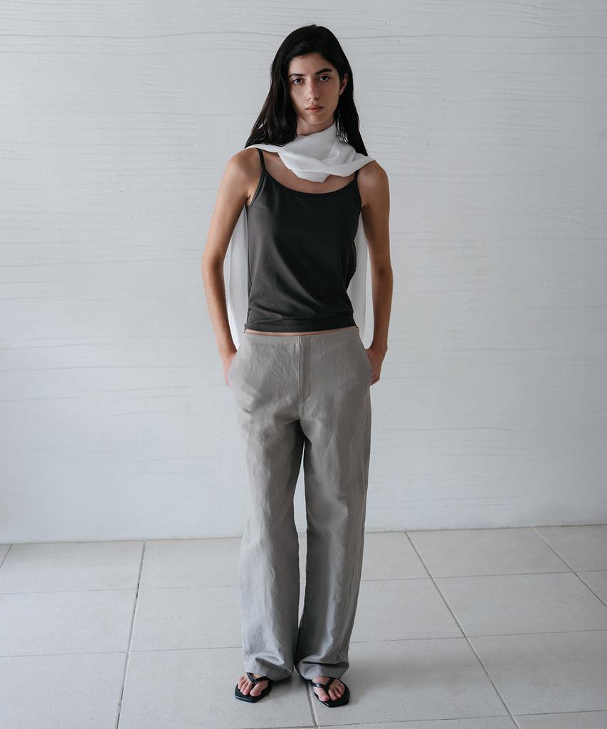 Beullaengkeulumumeon Beul Linen Pants_Gray