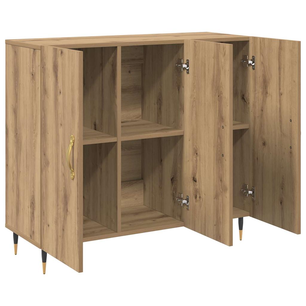 Sideboard Artisan Oak 90 X 34 X 80 Cm Particleboard