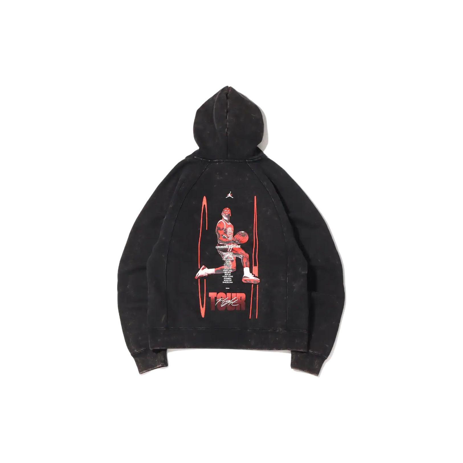 Men s Air Jordan Casual Sports Printing Pullover Black DJ0208-010 M