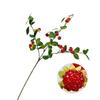 Real Touch Artificial Raspberry Branches Elegant Handmade Simulation Blueberry Fruits Plastic Artificial Berries Branches