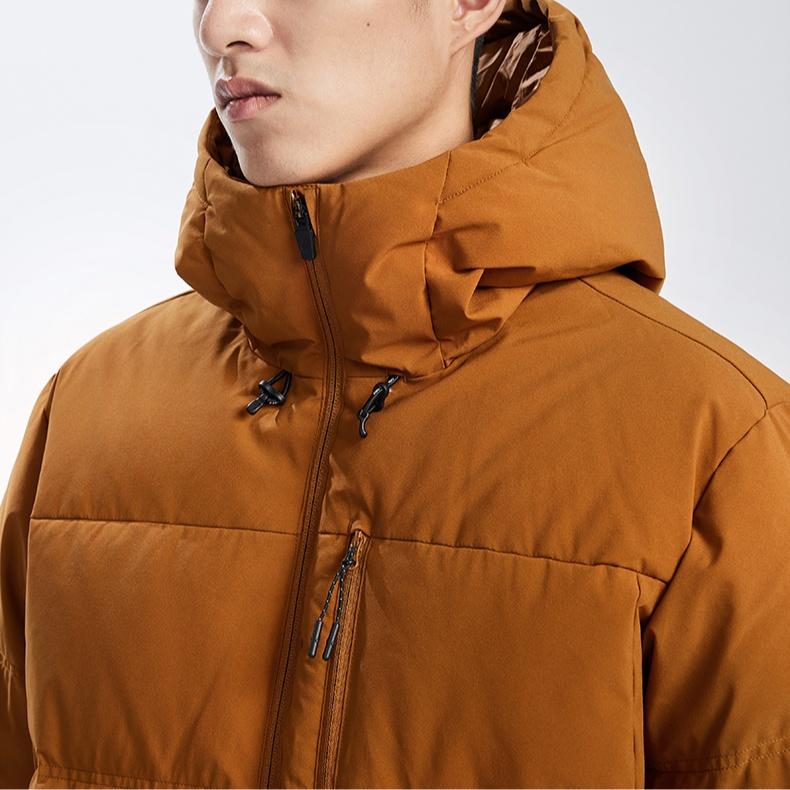 Asics Padded Heavy Down Jacket 'Brown' Men's 2031E447-200