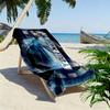Ronaldo Custom Football Wallpaper Custom Name Print Beach Towel Large Soft Quick Dry Towel For Beach Camping Swimming