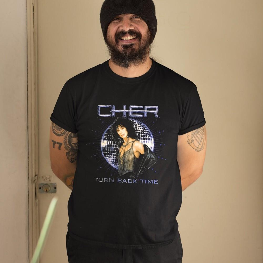 

Cher Turn Back Time Gift Birthday T Shirt Unisex T-Shirt M