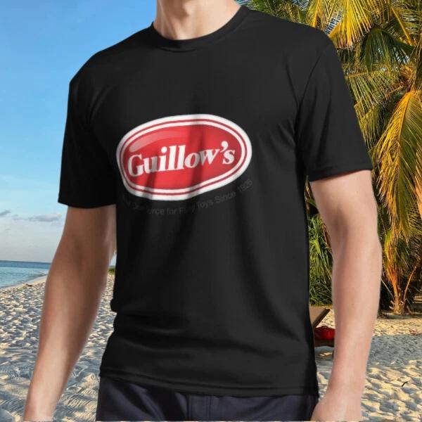 

Guillow Logo black tagline and shaddow Active T-Shirt Funny Size S to 5XL 3XL