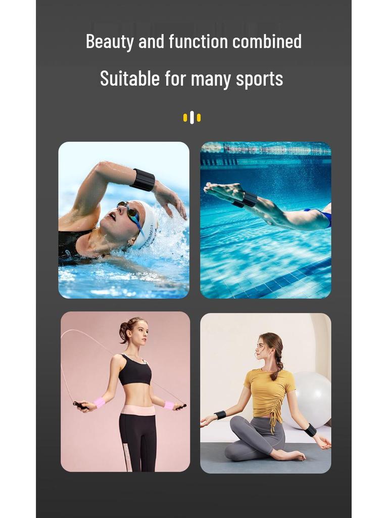 Weighted Swimming Wrist & Ankle Bands - Invisible Training Gear