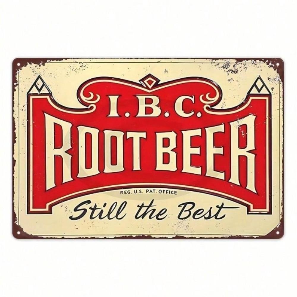 Metal Wall Poster Vintage Retro Beer Bar Sign Garage Decor