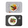 6PCs Felt Placemats Coasters Set Heatproof Kitchens Accessories for Everyday Use and Entertaining