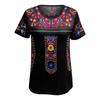 Women's Summer Casual Fashion - Printing O-Neck Short Sleeve Loose T-shirt Top