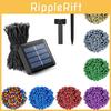 Bright Waterproof Solar String Lights For Yard Holiday Decorations 12m To 102m Length Options