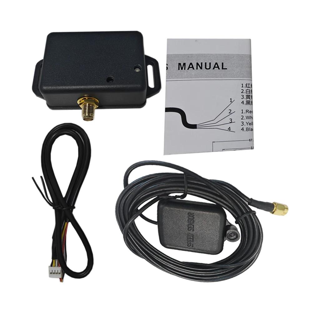 ELING Speedometer Sender Adapter Speed Signal Convertor Shift between GPS and Pulse with GPS Antenna 8-16VDC