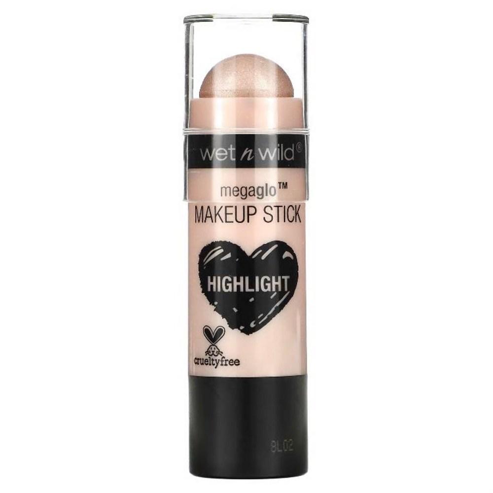 wet n wild MegaGlo Makeup Stick Highlight Nude Strike 6G 0.21OZ), 1 piece