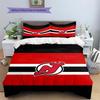 New Jersey Devil Pattern Bedding Set Quilt Cover Pillowcase Home Decor Gift (1 * duvet cover + 2 * pillowcase, without core)