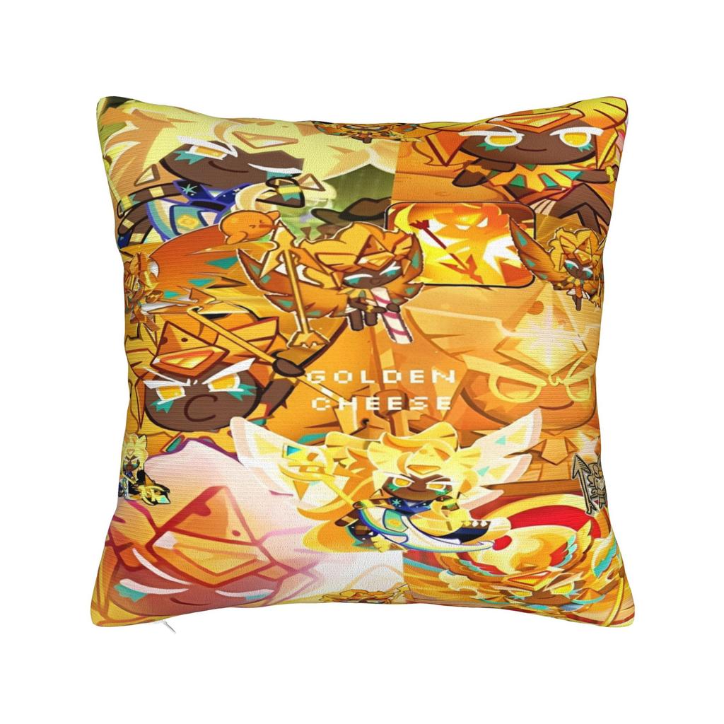 Cookie Run Kingdom Printed Pillowcase Cushion Cover anime cartoon Pillow Covers New Style Home Decorations Zippered Multi Size