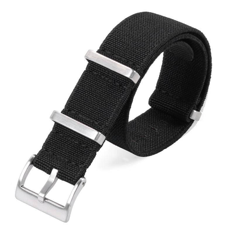 18/20/22mm Elastic Woven Nylon Watch Strap Universal Wristband Breathable Comfortable Watchband for Omega for Seiko for IWC
