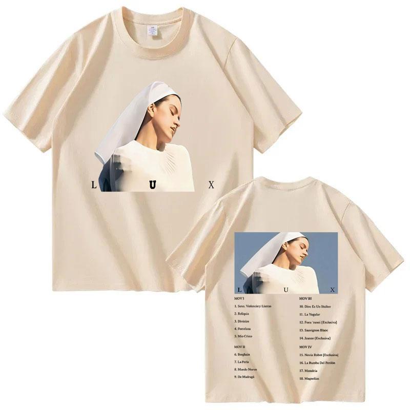 

ROSALIA LUX PHOTO Harajuku Tshirt for Unisex and Women Y2K Casual Shortsleeved Tshirt Summer Print 100 Pure Cotton Tshirt 4XL