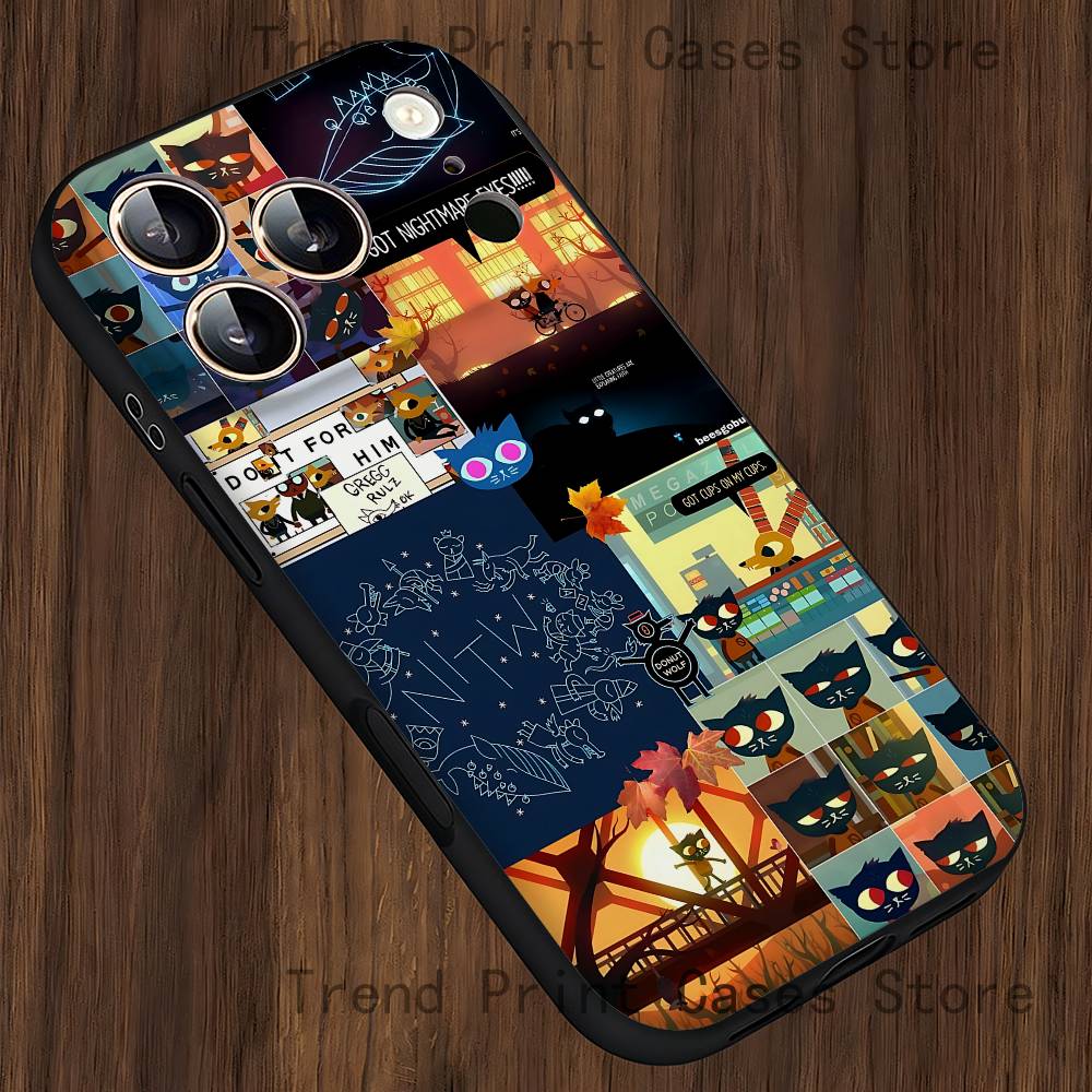 

N-Night in the W-Woods Phone Case For iPhone 15,16,17,13,14,11,12,Pro,Max,Plus,E,Air,Mini Protect Shell iPhone14