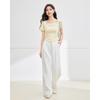 IEF Aiyifu 2025 Autumn Korean Style Wide-Leg Pants