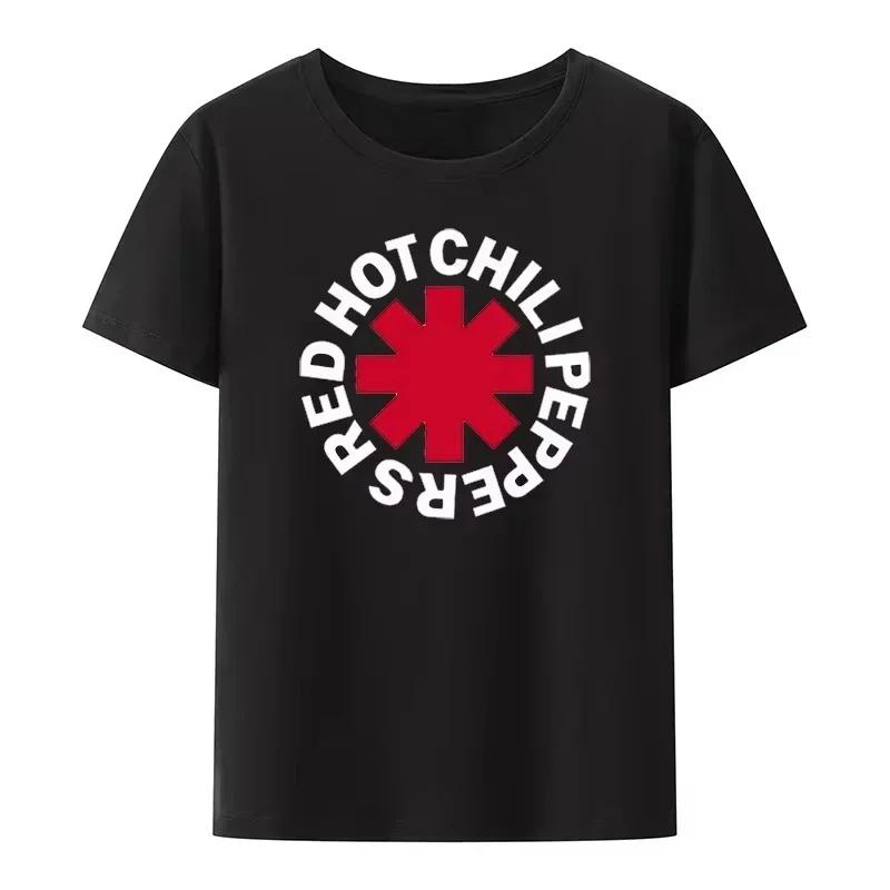 Casual Red Hot Chili T Shirts Peppers Cool Funny Men Women Cotton Short Sleeve Oversized Streetwear Children Boy Girl Summer Top