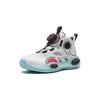 Anta Shock Absorbing Durable Breathable Low Top Kids Basketball Shoes Kids sneaker White Black 312339956-7
