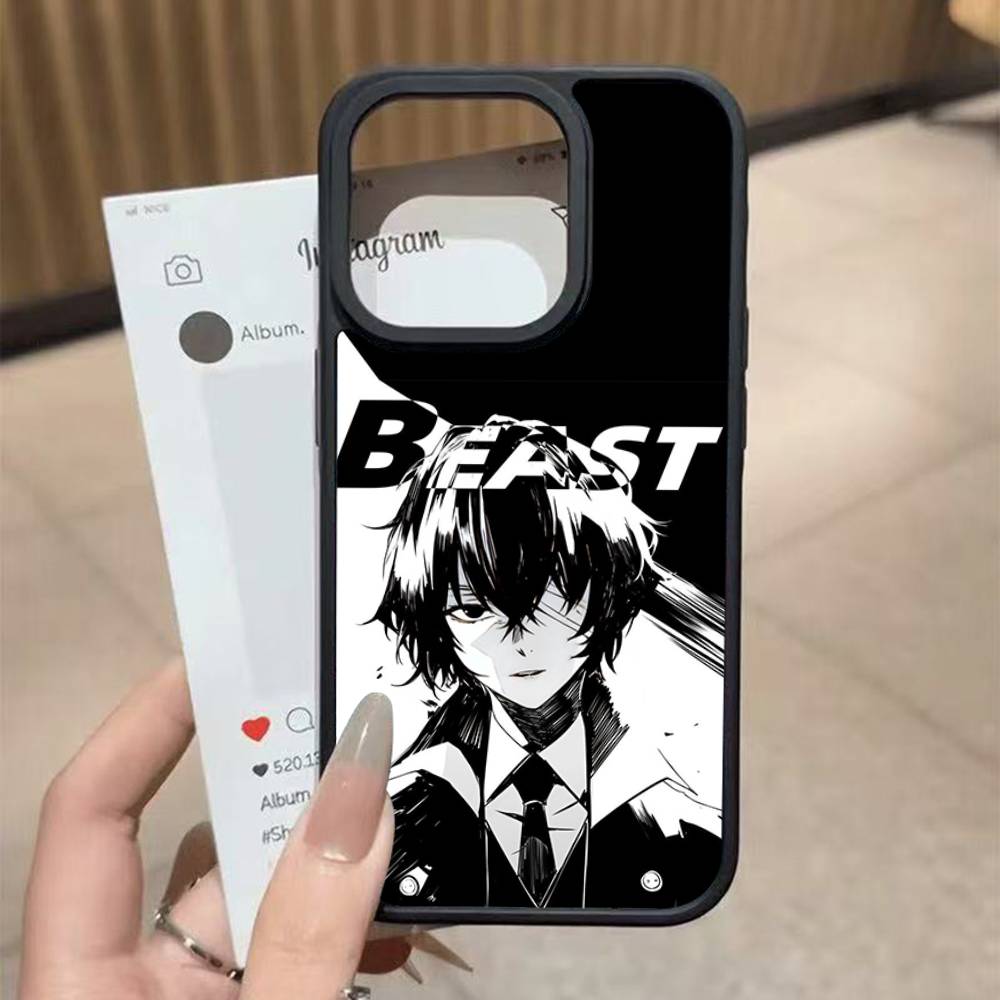 Anime Bungo Stray Dogs Dazai Osamu For iPhone 17 16 Pro Max Air 13 12 Mini 14 15 Plus 11 PC+TPU Back Cover