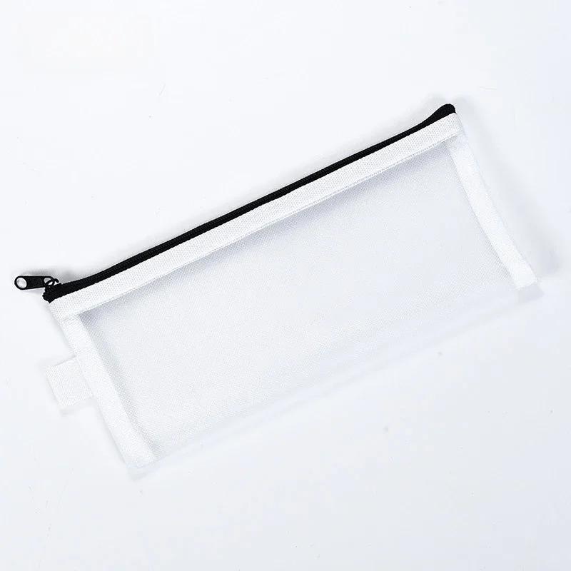 Herr/Damer Toalettväska Sminkborste Resefodralväska Kosmetisk Organizer Skönhetsverktyg Dragkedja Nätpåse Tvättförvaring Student Pennfodral Universal