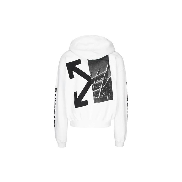 OFF WHITE Splitted Arrows Hoodie OMBB037E19D250100110