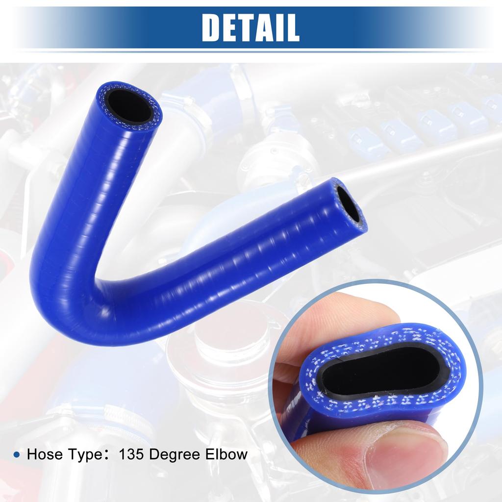 X AUTOHAUX Silicone Hose Silicone Tube Intercooler Turbo Intake Radiator