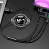 ABCDFH1 3 In 1 Micro USB Type C Charging Cable Multi Charger For KIA K3 Sportage Carnival K5 Seltos Pegas KX1 EV5 Sonet EV6 K4 EV3 Ceed