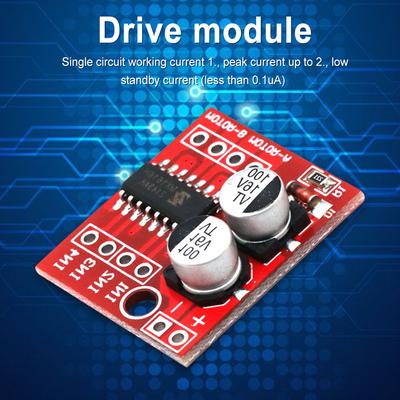 L298N 2-Way DC Motor Driver Module DC 2V-10V 1.5A Driver Board Module Dual H-Bridge Stepper Motor Driver