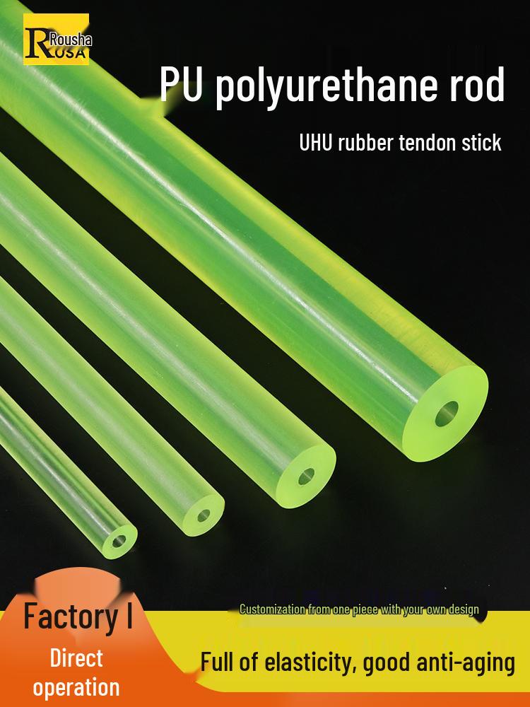 Polyurethane Vibration-Damping Elastic Rubber Rod - Cuttable Urethane Gasket Rod