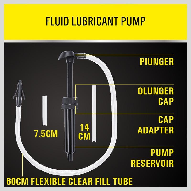Standard Quart Bottles Petrol Liquid Fluid Pump Anti-freeze High Pressure Hand Siphon Pump Manually Pressing