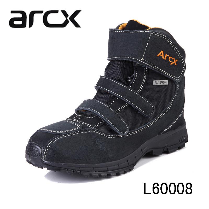 

Водонепроницаемые замшевые мотоботы средней высоты для бездорожья Yakushi ARCX L60008 43 чёрный