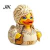 Unique Plastic Duck Collectibles Charming Novelty Ornament, Musical Theme with Guitar Collectible Gifts for Musicians Decor, Decorative Sculpture