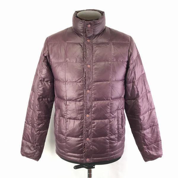 

Куртка пуховая Gym Master мужская темно-фиолетовая со стойкой